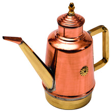 Load image into Gallery viewer, Copper/Brass Oil Cruet 16 oz.