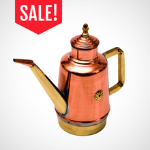 Load image into Gallery viewer, Copper/Brass Oil Cruet 16 oz.
