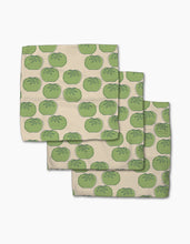 Load image into Gallery viewer, Geometry Dishcloth: Green Tomatoes