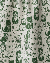 Load image into Gallery viewer, Geometry Luxe Kitchen Towel: Cozy Kittens