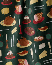 Load image into Gallery viewer, Geometry Luxe Kitchen Towel: Festive Feast