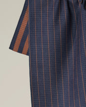 Load image into Gallery viewer, Geometry Luxe Kitchen Towel: Midnight Stripe