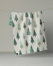 Load image into Gallery viewer, Geometry Luxe Kitchen Towel: Pine Grove