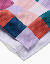 Load image into Gallery viewer, Geometry Kitchen Tea Towel: Fall Checkers