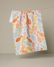 Load image into Gallery viewer, Geometry Kitchen Tea Towel: Fish Flip
