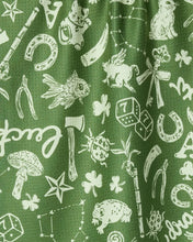 Load image into Gallery viewer, Geometry Kitchen Tea Towel: Lucky Draw Symbols