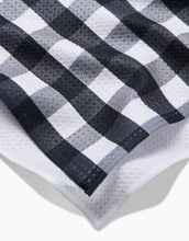 Load image into Gallery viewer, Geometry Kitchen Tea Towel: Midnight Flannel