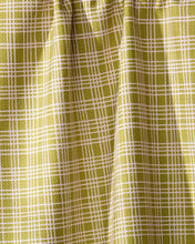 Load image into Gallery viewer, Geometry Kitchen Tea Towel: Orchard Plaid Green