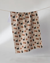 Load image into Gallery viewer, Geometry Kitchen Tea Towel: Salem Woods