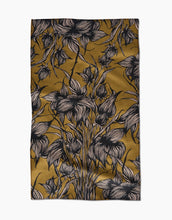 Load image into Gallery viewer, Geometry Kitchen Tea Towel: Stay Saffron