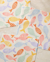 Load image into Gallery viewer, Geometry Dishcloth: Fish Flip