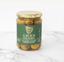 Load image into Gallery viewer, Jalapeno Stuffed Gordal Olives
