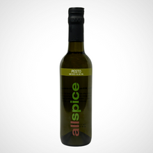 Load image into Gallery viewer, Pesto Infused Olive Oil 375 ml (12 oz) bottle