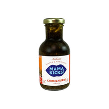Load image into Gallery viewer, Mama Kicks! Sauces 9 oz. glass bottle