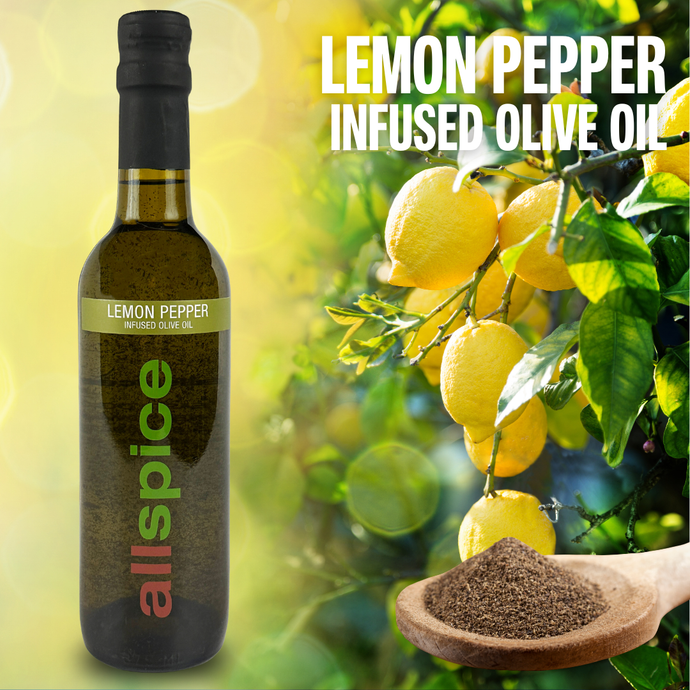 Spotlight Spice: Lemon Pepper Infused Olive Oil