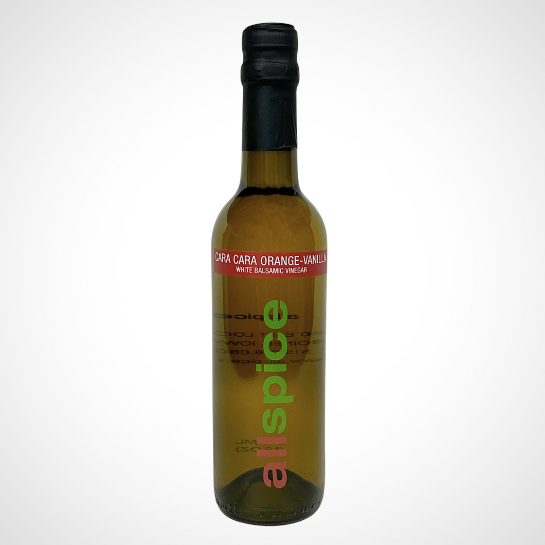 Cara-Cara Orange Vanilla White Balsamic Vinegar 375 ml (12 oz) Bottle