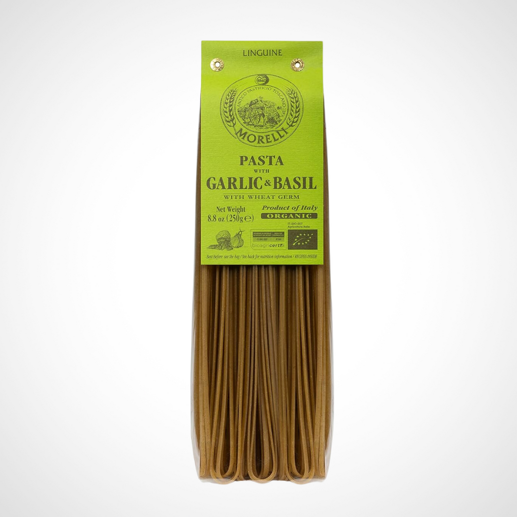 Morelli Garlic & Basil Linguine Pasta