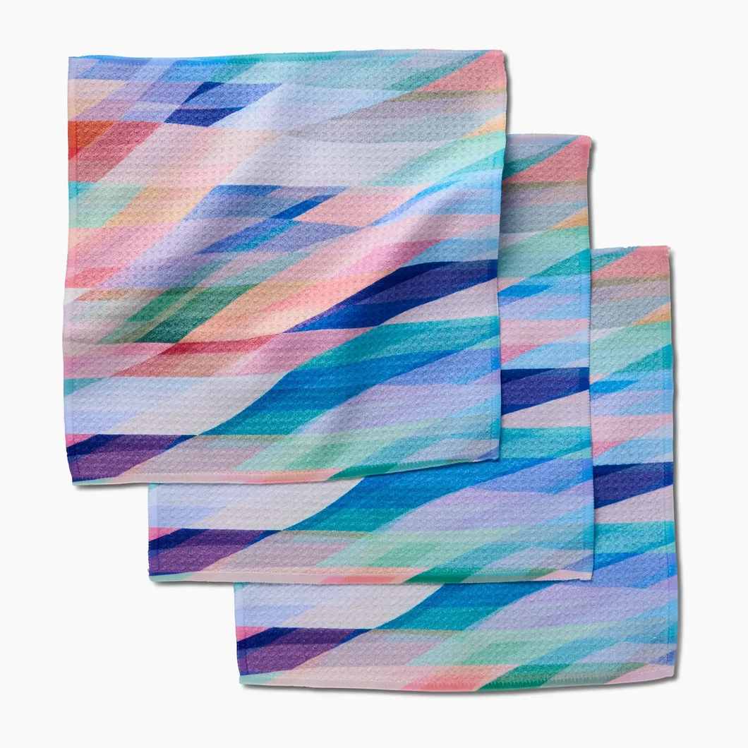 Geometry Dishcloth: Eventide