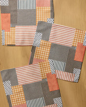 Load image into Gallery viewer, Geometry Dishcloth: Patch and Pumpkin
