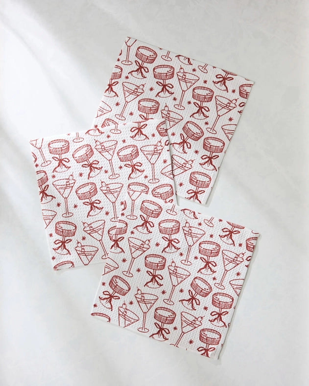 Geometry Dishcloth: Soiree