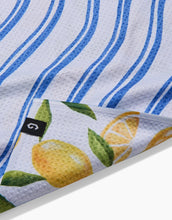 Load image into Gallery viewer, Geometry Double Sided Kitchen Tea Towel: Lemon Bliss
