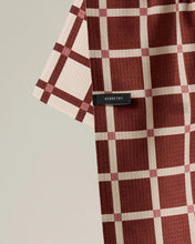 Load image into Gallery viewer, Geometry Luxe Kitchen Towel: Clay Tile
