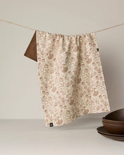 Load image into Gallery viewer, Geometry Luxe Kitchen Towel: Cozy Flora
