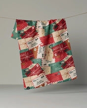 Load image into Gallery viewer, Geometry Luxe Kitchen Towel: Merry Mail
