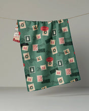 Load image into Gallery viewer, Geometry Luxe Kitchen Towel: Merry Mail
