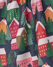 Load image into Gallery viewer, Geometry Kitchen Tea Towel: Alpine Village
