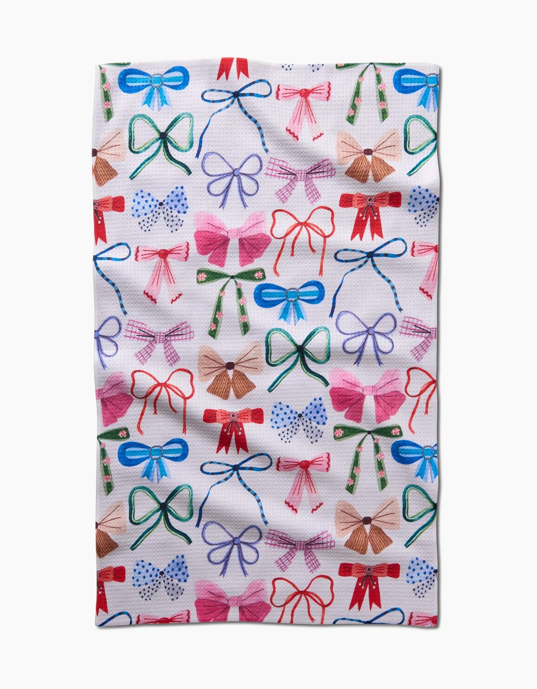 Geometry Kitchen Tea Towel: Bows