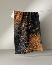 Load image into Gallery viewer, Geometry Kitchen Tea Towel: Champagne Sparkler
