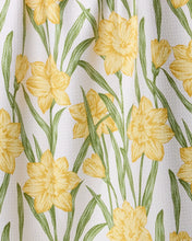 Load image into Gallery viewer, Geometry Kitchen Tea Towel: Daffodil Darling
