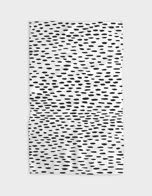 Geometry Kitchen Tea Towel: Dot Dash