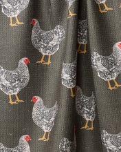 Load image into Gallery viewer, Geometry Kitchen Tea Towel: Hen House
