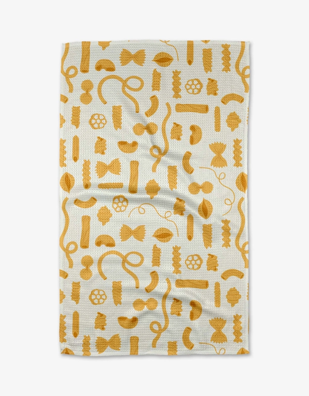 Geometry Kitchen Tea Towel: Just Add Sauce