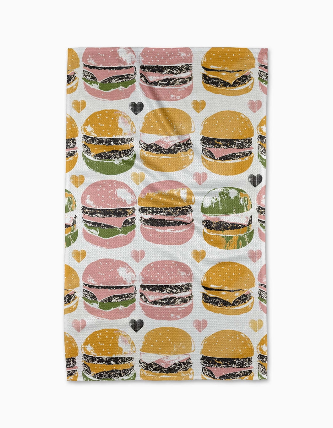 Geometry Kitchen Tea Towel: On the Grill