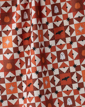 Load image into Gallery viewer, Geometry Kitchen Tea Towel: Quilt Work
