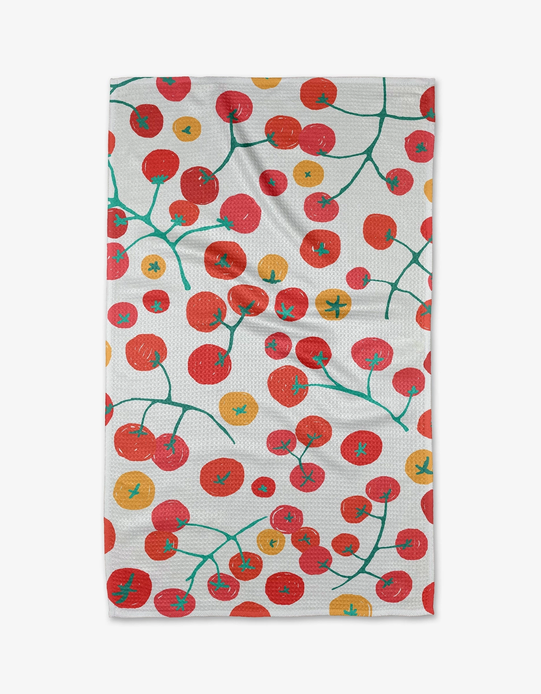 Geometry Kitchen Tea Towel: Ripe