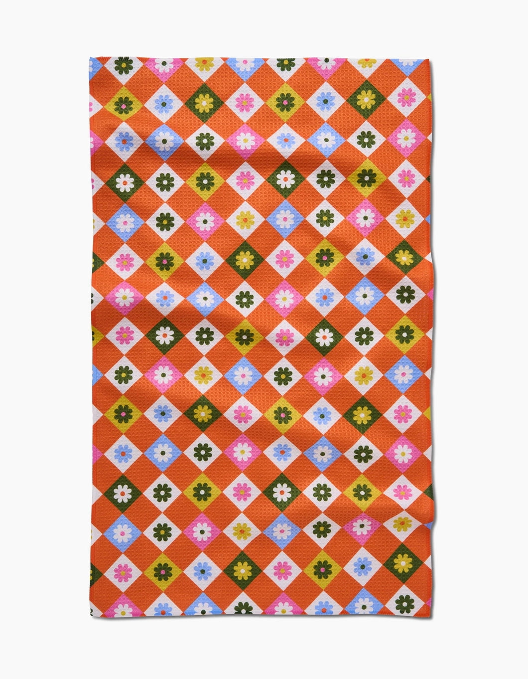 Geometry Kitchen Tea Towel: Spring Check