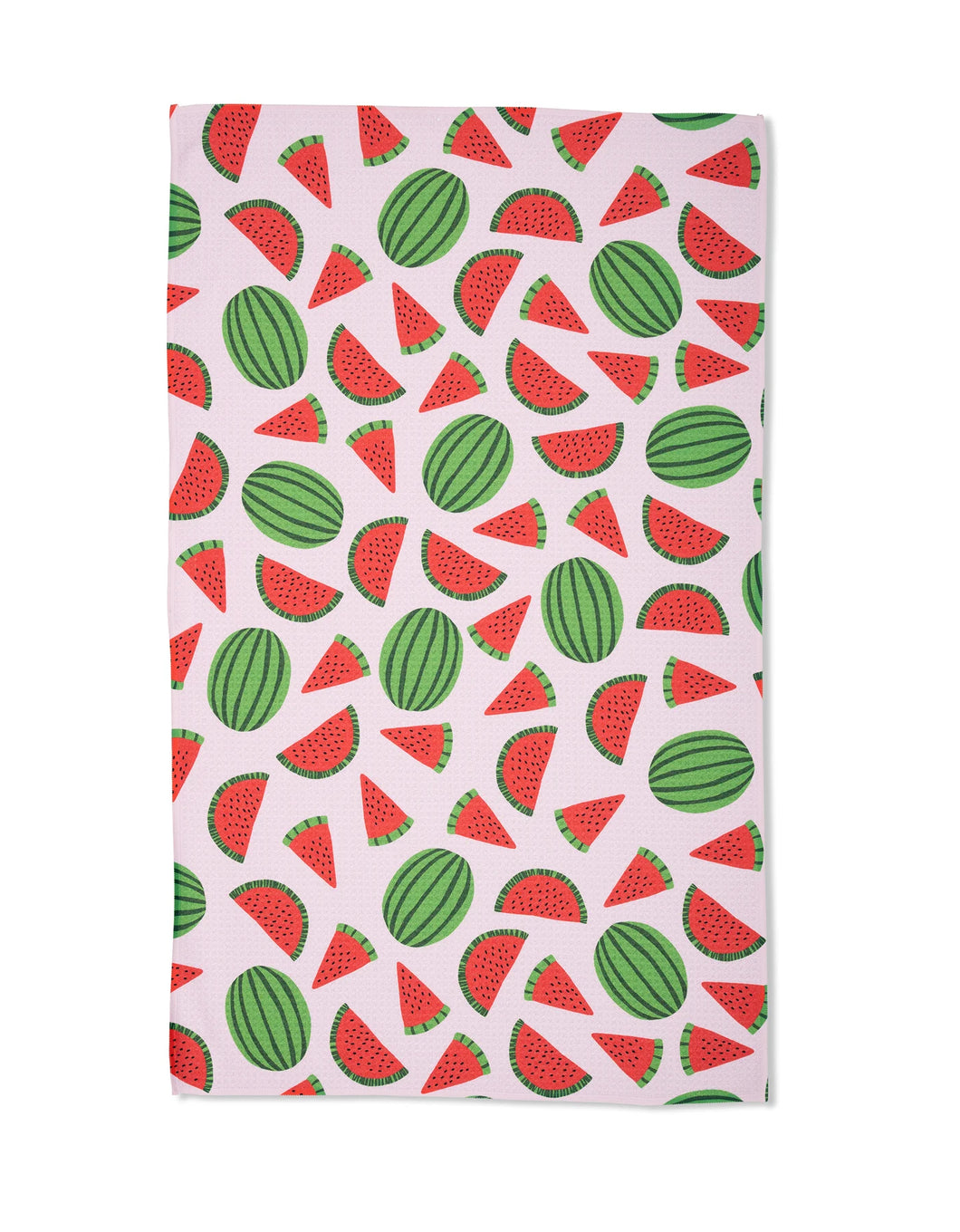 Geometry Kitchen Tea Towel: Sweet Watermelon