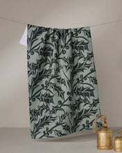 Load image into Gallery viewer, Geometry Kitchen Tea Towel: Winter Foliage
