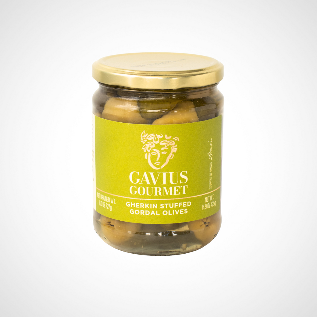 Gherkin Stuffed Gordal Olives