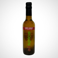 Load image into Gallery viewer, Honey Ginger White Balsamic Vinegar 375 ml (12 oz) Bottle
