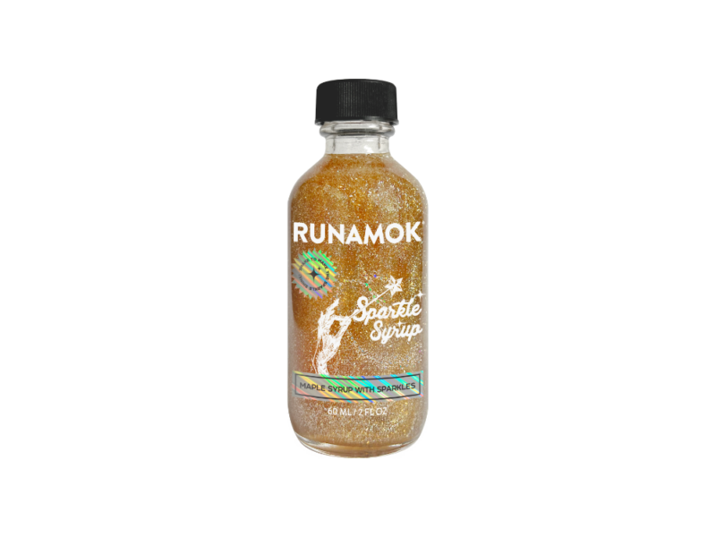 Runamok Sparkle Maple Syrup 60 ml glass bottle