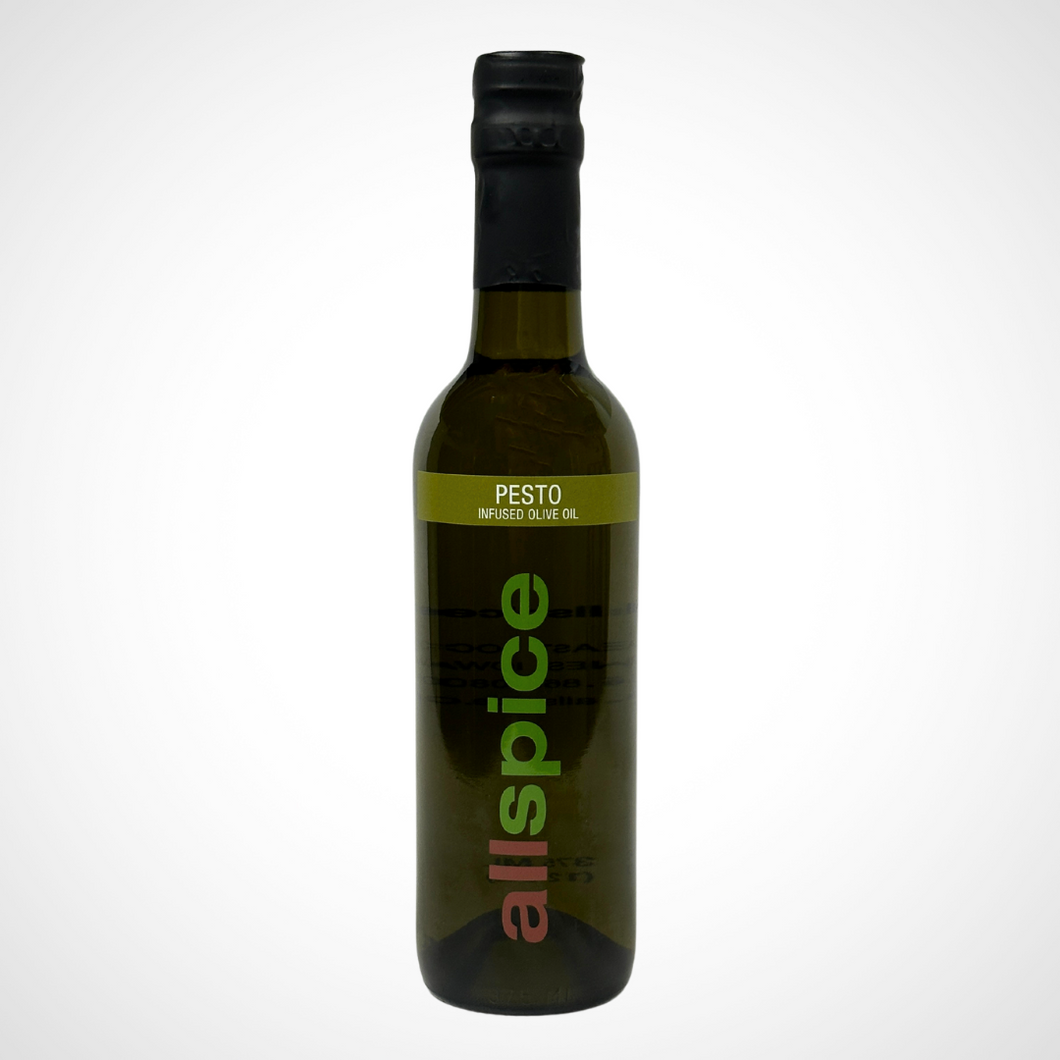 Pesto Infused Olive Oil 375 ml (12 oz) bottle