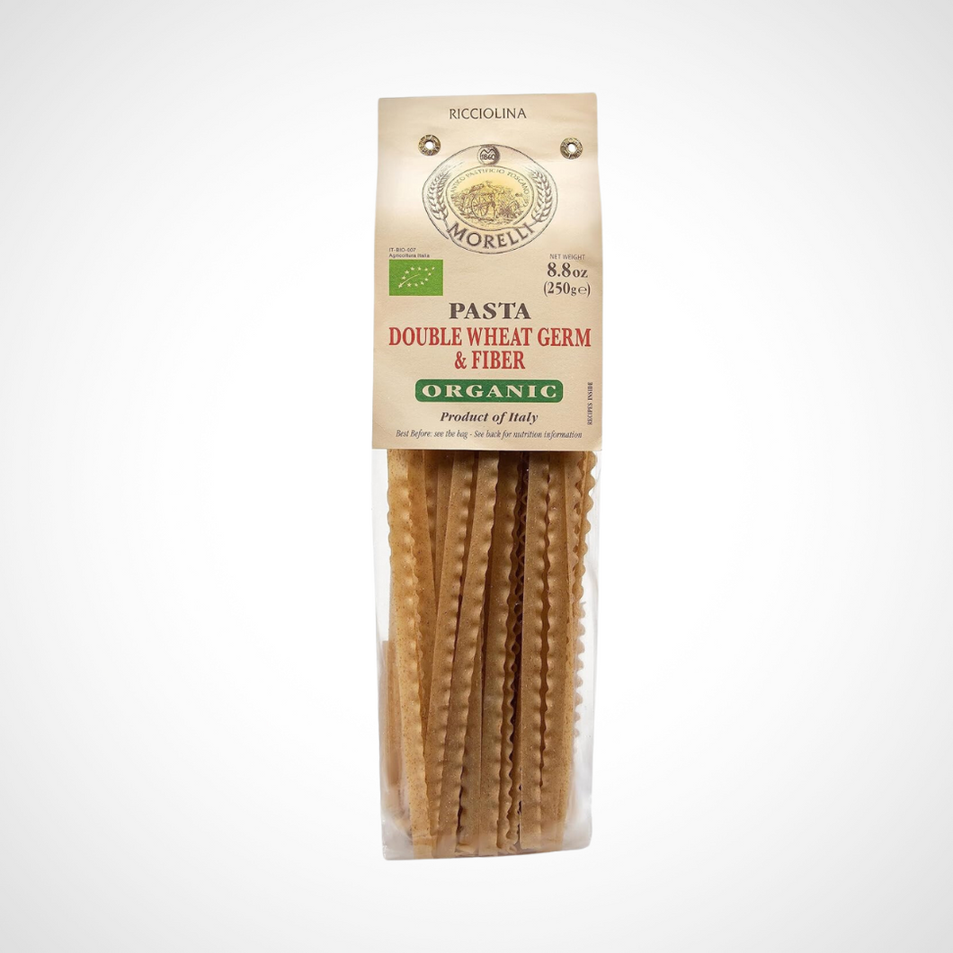 Morelli Organic Riccolina Double Wheat Germ Pasta