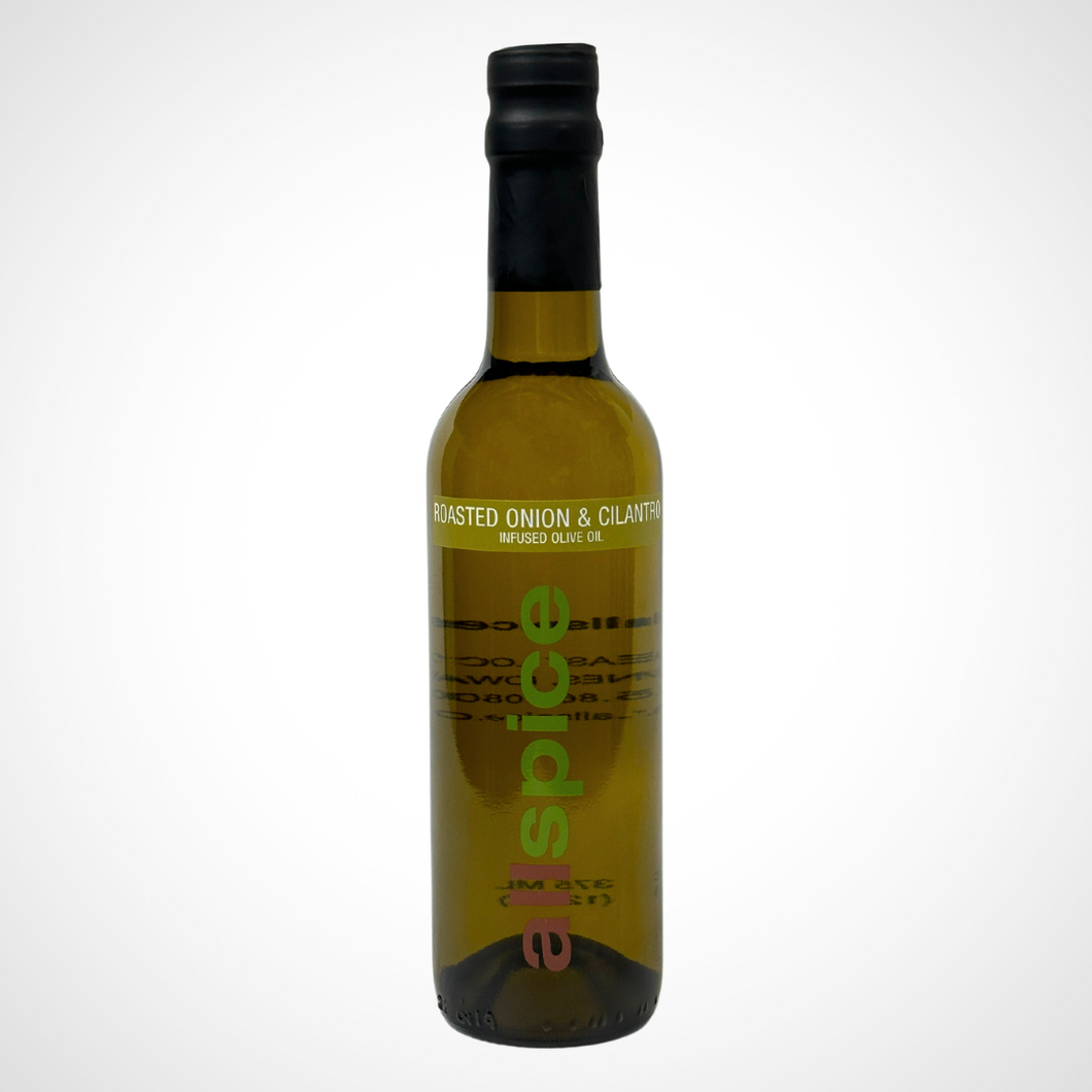 Roasted Onion & Cilantro Infused Olive Oil 375 ml (12 oz) bottle