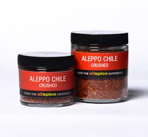 Aleppo Chile, Crushed