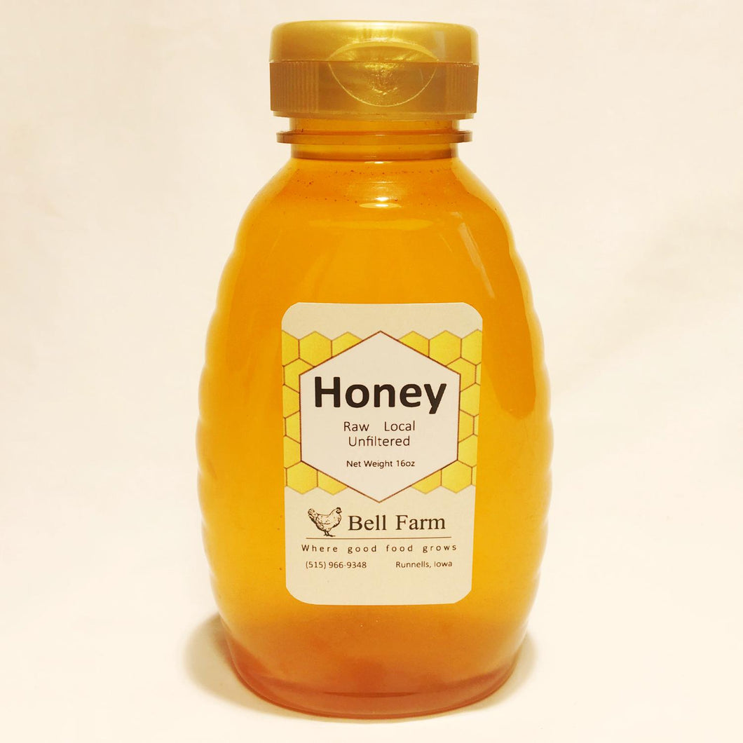 Bell Farm Honey 1 lb squeeze bottle